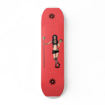 Wicked Warrior Babe Skateboard Deck