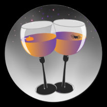 Wicked Wine stickers