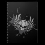 Wicked Winged Skull notebooks