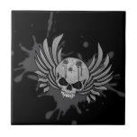 Wicked Winged Skull tiles