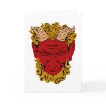Wicked Winter Greeting Card From Krampus
