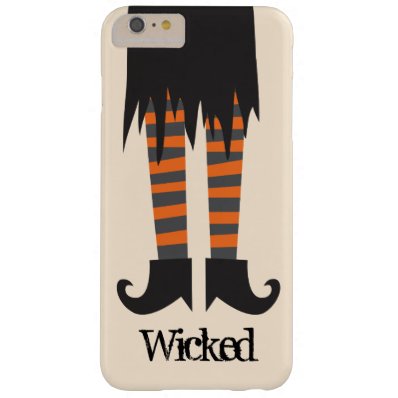Wicked Witch Funny Halloween Barely There iPhone 6 Plus Case