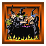 Wicked Witch Halloween Party Invitation