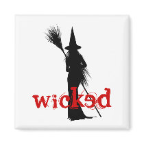 Wicked Witch Refrigerator Magnets
