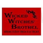 Wicked Witches' Brothel cards