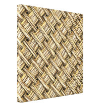 Wicker Basket Canvas Prints