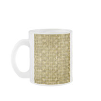 Wicker Basket Textured Mugs