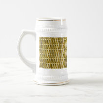 Wicker Basket Textured Coffee Mugs