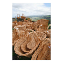 Wicker baskets photo