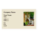 Wicker Rocking Chair on Porch Business Card