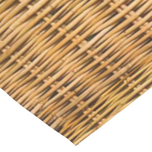 wicker-short-table-runner-zazzle