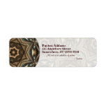 Wicker Star Mandala • Avery Label labels