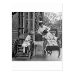 Wicker Wheelchairs, 1920s Post Cards
