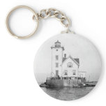 Wickford Harbor Lighthouse keychains
