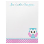 Widdle Owl Stationery-Letterhead 2