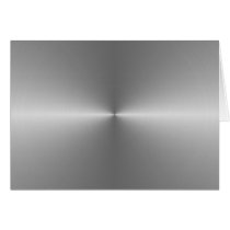wide circular steel card