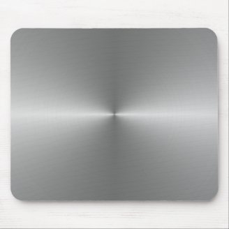 wide circular steel mouse mats
