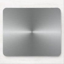 wide circular steel mouse mats