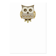 Wide Eyes Owl Business Card