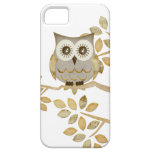 Wide Eyes Owl in Tree Case iPhone 5 Case