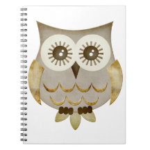 Wide Eyes Owl Notebook