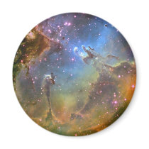 Wide-Field Image of the Eagle Nebula Magnets