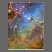 Wide-Field Image of the Eagle Nebula postcards