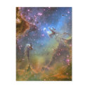 Wide-Field Image of the Eagle Nebula postcards by beverlytazangel Wide-Field Image of the Eagle Nebula postcards