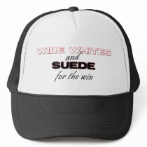 Wide Whites and Suede cap hats by SteelWheels Wide Whites and Suede cap hats