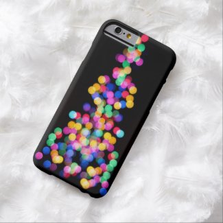 Widening Spray of Colored Dots iPhone 6 Case