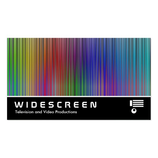 Widescreen 02 business cards