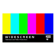 Widescreen 03 business card templates
