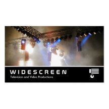 Widescreen 118 Lighting Array II Business Card Templates