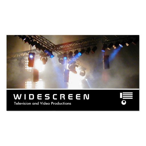 Widescreen 118 Lighting Array II Business Card Templates