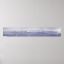 Widest Panoramic of Port Aransas Beach Print