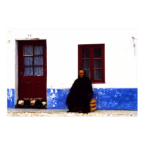 Widow, Nazarrre, Portugal posters