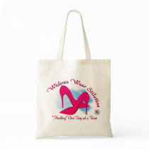 Widow Wear Stilettos Canvas Bags
