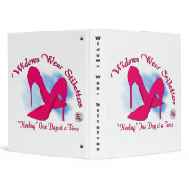 Widow Wear Stilettos 3 Ring Binder