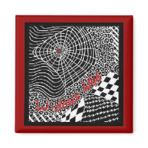 Widow's Web -My Logo magnets