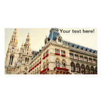 Wien architecture personalized photo card