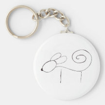 Wiener Dog Collection Key Chain