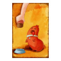 Wiener Dog Print