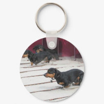 Wiener Dogs Races keychains