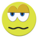 Wierd Face Sticker by hmaprk Wierd Face Sticker