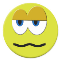 Wierd Face Sticker by hmaprk Wierd Face Sticker