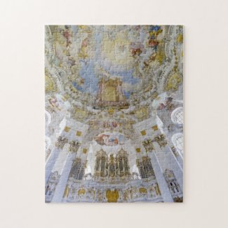 Wieskirche church ceiling puzzle
