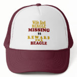 Wife & Beagle Missing Reward For Beagle hats