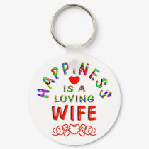 Wife Happiness keychains