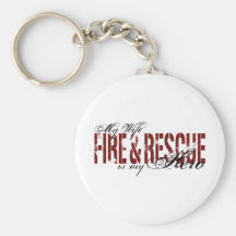 Wife Hero - Fire & Rescue Key Chain