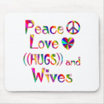 Wife Hugs Mouse Pad